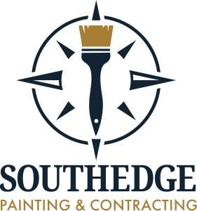 Logo with a paintbrush in a compass, and text reading "Southedge Painting & Contracting" below.