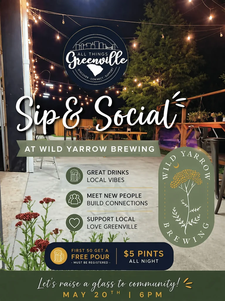 Sip & Social at Wild Yarrow Brewing