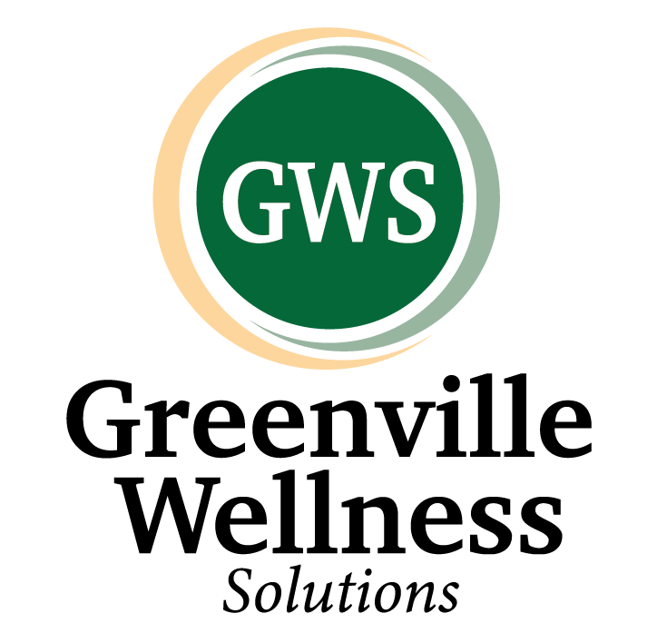 Greenville Wellness Solutions logo with "GWS" in a green circle above the company name in black text.