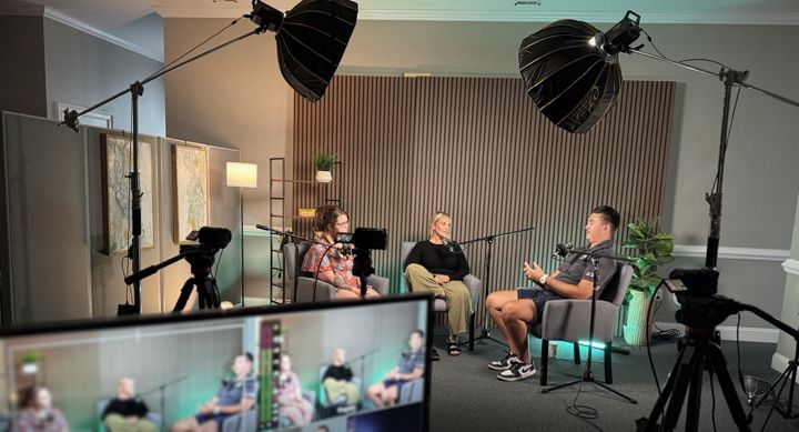 Behind the scenes of the All Things Greenville Podcast